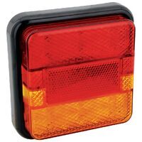 Hulk 4x4 LED Stop/Tail/Indicator Lamp 12/24V with Reflex Reflector