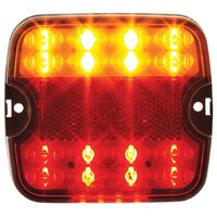 Hulk 4x4 LED Stop/Tail/Ind/Lic PL Lamp 9-33V w/ Reflex Reflector 0.5M