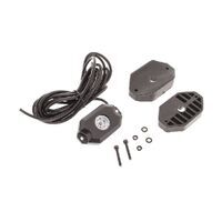 Hulk 4x4 Pkt 1 Wht LED Rock Light 9-18V 6 Watt 120Deg Flood Beam IP68
