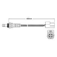 PAT Premium Oxygen Sensor - Post Cat FOR (350Z DE 02-07) EGO-366