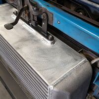 Process West Stage 4 intercooler kit (Suits Ford Falcon FG) PWFGIC04 RAW FINISH