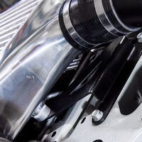 Front Mount Intercooler Kit (suits Subaru 15+ VA STI) - Black PWFMIC08B