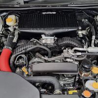 2022+ WRX top mounted intercooler kit black PWTMIC17B