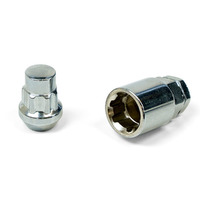 Lock Nuts Splined Bulge 12mm x 1.50 Pk 4