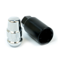 Lock Nuts Splined Acorn Bulge 44mm 14mm x 1.50 Pk 4