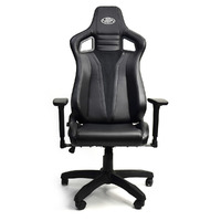 Executive Office Chair Black with Carbon Accents Gaming