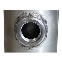 Oil Catch Can Baffle 1 X -12 AN Out Raw Aluminium 500ml