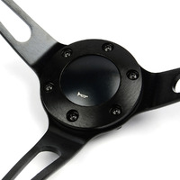 Steering Wheel Poly 15" Classic DD Black Alloy Slots