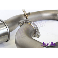 Invidia Q300 Turbo Back Exhaust w/Oval Ti Tips for VW Golf R Mk7
