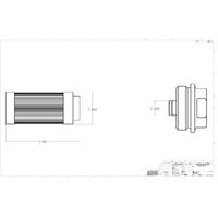AEROMOTIVE SS Series 40-Micron Fuel Filter(12303)