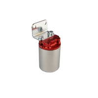 AEROMOTIVE 10 Micron, Red/Polished Canister Fuel Filter(12308)