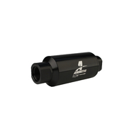 AEROMOTIVE 100 Micron, ORB-10 Black Fuel Filter(12324)