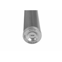 AEROMOTIVE Extreme Flow 40-m SS AN-16 ORB Fuel Filter(12363)