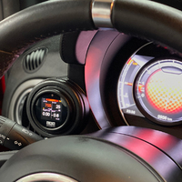 CANchecked MFD15 Gen2 OLED Programmable CanBus Gauge Display Kit for Fiat 595 Abarth