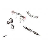 REAR DIFF SUPPORT MEMBER BUSH 54MM AYC MITSUBISHI, LANCER EVO, CN9A, CP9A, CT9A