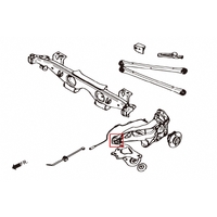 REAR TRAILING ARM BUSHING MINI, COOPER, R50/52/53, R55/56/57/58/59