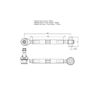 REAR LATERAL ARM MAZDA, MX5 MIATA, RX8, SE3P 03-12, NC 06-14