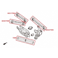 REAR TOE CONTROL ARM BMW, 1 SERIES, 3 SERIES, X1, E84 09-15, E8X, E9X