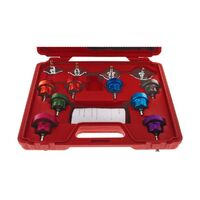 Jayrad Radiator Pressure Tester Kit Universal 14 Piece