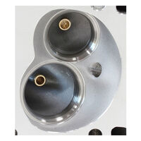 Proflow Cylinder Heads AirMax 360 Aluminium Bare 120cc Chamber Straight Plug 360cc Intake Runner BB Chevrolet Pair
