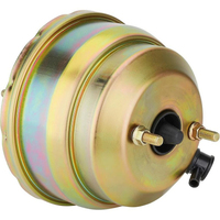 Proflow 8'' Brake Booster & Master Cylinder Combo Universal Master Cyl 1 1/8'' Bore 8" Dual Diaphragm Booster Kit