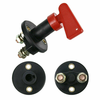 Proflow Master Battery Isolator Switch 2 Position On-Off Detachable Key Cap 12v 200Amp