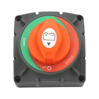 Proflow The Big Battery Disconnect Switch Square Plastic Red/Black Marine Style Single Battery 12V 600Amp