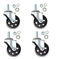 Proflow Engine Dolly Steel Blue Powder Coat Wheels Included For Ford SB 289 302 351 Each