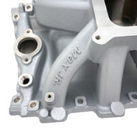 Proflow Intake Manifold MaxJr Single Plane Square Bore Aluminium Silver For Holden Commodore V8 VN Heads 253 304 308