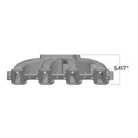 Proflow Intake Manifold RPM AirMax Aluminium Black Chev Holden Commodore LS3/L92 Heads Carburettor Single Plane, Each