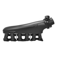 Proflow Intake Manifold Kit Fabricated Aluminium Black For Nissan TB48 Inlet Plenum 90mm Throttle Body Fuel Rail
