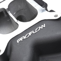 Proflow Intake Manifold AirMax Aluminium Black Square Bore For Chevrolet Small Block
