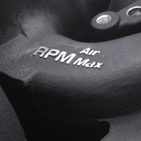 Proflow Intake Manifold AirMax Dual Plane Aluminium Black Square Bore For Ford 289/302 Each