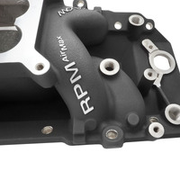 Proflow Intake Manifold RPM AIRMax Aluminium Black Square Bore Chevrolet Big Block Oval Port Each
