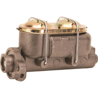 Proflow Master Cylinder GM Original Style 67-77 Cast Iron Natural 1-1/8 in. Bore Dual Bowl Left Port GM Original Style 67-77