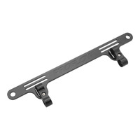 Proflow Oil & Water Line Feed Bracket Kit Billet Aluminium For Ford Barra XR6 Black Anodised w/Seperators