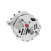 Proflow Alternator Power Spark 100 Amp 1G External Regulator Chrome V-Belt For Ford Falcon Each