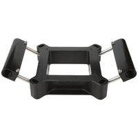 Proflow Fuel Injection Conversion Plate Kit Series II 4150 & 4500 Billet Aluminium Black Universal