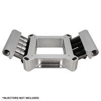 Proflow Fuel Injection Conversion Plate Kit Series II 4150 & 4500 Billet Aluminium Silver Universal