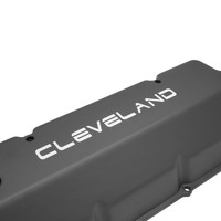 Proflow Valve Covers Tall Cast Aluminium Black Small Block Ford 302 351C Pair