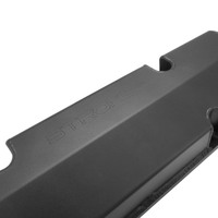 Proflow Valve Covers Fabricated Aluminium For Holden V8 Late VN-VT 304/308 ,Black Stroker Logo Billet Base Pair