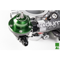 Radium DMR Fuel Pressure Regulator -8AN ORB Black (Direct Mount)