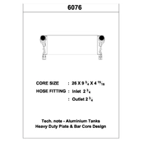 CSF Racing Aluminium Radiator Dodge Ram  6.7L Cummins Diesel 13-17