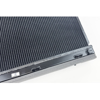 CSF Racing 2-Row 42mm Race Spec Aluminium Radiator Black Finish Subaru WRX VB/VN 22+