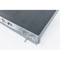 CSF Racing 2-Row 42mm Race Spec Aluminium Radiator - Raw Subaru Forester XT SG 03-08