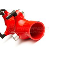 PSR Silicone Turbo Inlet + Post MAF SFB Combo RED for Subaru WRX & STI 01-07/FXT 03-08