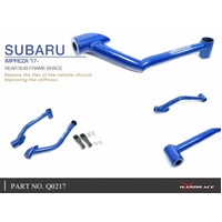 REAR SUBFRAME BRACE SUBARU, IMPREZA, XV, GK/GT 17-PRESENT, GT 17-PRESENT, SK 18-PRESENT