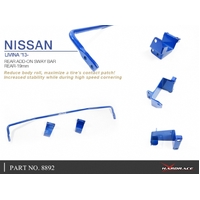 REAR ADD-ON SWAY BAR 19MM NISSAN, LIVINA, L11 13-PRESENT