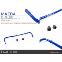 REAR ADJUSTABLE SWAY BAR 22MM MAZDA, CX5, CX9, 16-PRESENT, KE 12-17, KF 17-PRESENT