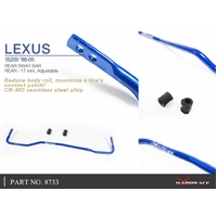 REAR SWAY BAR (17MM) LEXUS, IS, XE10 99-05, CROWN MAJESTA JZS171